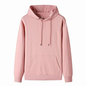 Pull à capuche en coton uni surdimensionné conçu sur mesure pour hommes femmes unisexe hiver sweats à capuche grande taille approvisionnement en vrac professionnel - Product Image 4