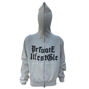 Fabricant Y2K personnalisé Sweat à capuche avec fermeture éclair et logo 3D surdimensionné en coton 100% pour hommes French Terry Sweat à capuche imprimé en 3D - Product Image 1