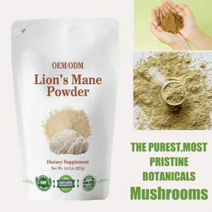Poudre de champignon crinière de lion pure, superaliment pour le corps, favorisant la concentration cérébrale, l'énergie et la santé immunitaire, pour les smoothies et le café - Product Image 2