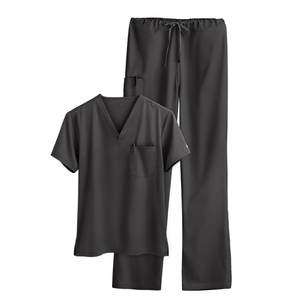ชุดทำงานคอวีสำหรับทุกเพศเครื่องแบบสครับโรงพยาบาลสำหรับแพทย์ชายและเจ้าหน้าที่ทางการแพทย์สวมใส่สบาย2025 - Product Image 5