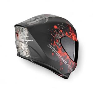 Casco Integral Retro EXO-391 Talla XL con Doble Visor, Diseño Predator, Material PC PP para Motocicletas y Motocross, Nuevo en Caja - Product Image 2