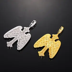 Pendentif Croix Moissanite Entièrement Sertie en Argent 925 Premium, Bijou Hip Hop Tendance 2025, Cadeau Unisexe Populaire - Product Image 4