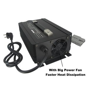 LiFePO4 sạc nhanh 58.4V 15A 20A 25A 30A cho 48V 51.2V 58V 16S Lithium sắt Phosphate LFP RV EV điện xe nâng pin sạc - Product Image 4