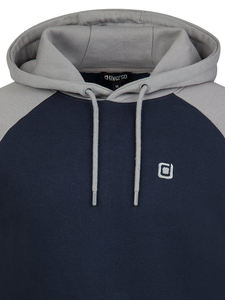 เสื้อมีฮู้ดแบบสวมหัวผ้าฟลีซสำหรับผู้ชายเสื้อมีตัวอักษรปักสวมใส่สบายปกติและใส่เล่นกีฬา - Product Image 2