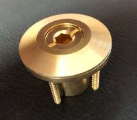 Raccord de tuyau d'arrosage en laiton forgé, filetage NPT, forme égale, pour applications eau et gaz, raccords de tuyauterie OEM, vente en gros