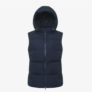 Winter Warm Comfortable Sustainable Hooded Puffy Waistcoat Thick <b>Puffer</b> Vest Coat <b>Women's</b> Men's Sports Equestrian Golf <b>Gilet</b> - Product Image 5