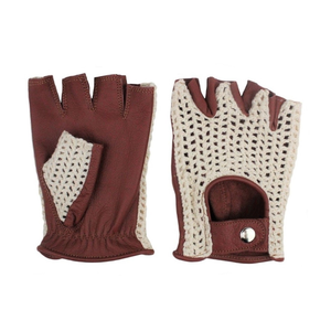 Gants de musculation personnalisés avec logo d'usine, dos en maille respirante, paume en cuir synthétique rembourrée, pour entraînement, fauteuil roulant, haltérophilie - Product Image 1