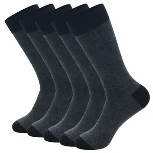 Bas quantité minimale de commande nouveau Design hiver équipage chaussettes Standard tricot Spandex/Polyester/coton haute qualité séchage rapide respirant unisexe maison doux - Product Image 5