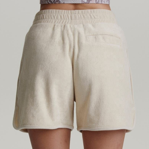 กางเกงขาสั้นสตรีเซ็กซี่ผ้าฟลีซผ้าฝ้ายหนาสำหรับวิ่งยิมฟิตเนส - Product Image 3