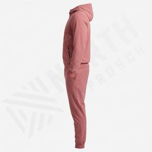 Vêtements de sport de qualité supérieure avec logo personnalisé en gros, ensembles de survêtement de sport pour hommes, deux pièces, jogging, tenue de course - Product Image 3