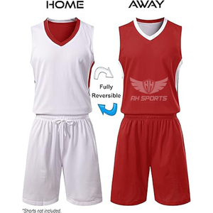 Custom Youth <b>Boys</b> Reversible Basketball Jerseys - Blank Mesh Team Uniforms by Manufacturer & Exporter for Sports and Training - Product Image 5