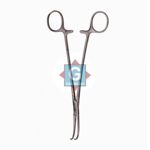 Pinces à tonsiles hémostatiques manuelles en acier, instruments chirurgicaux avec motif spécial - Product Image 1