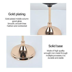 Porte-bougie en métal unique de style européen, design moderne, décoration de Noël pour la maison, personnalisable pour les fournisseurs en gros - Product Image 4