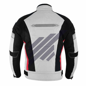 2025 Top Trending Biker <b>Jacket</b> High Street Style with Stand Collar Stitchmode Wholesale <b>Racing</b> Leather <b>Jacket</b> - Product Image 3