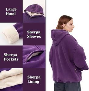 เสื้อฮู้ดซักกรดลำลองสำหรับผู้ชายผ้าฟลีซผ้าฝ้ายสี100% ระบายอากาศเป็นมิตรกับสิ่งแวดล้อมใส่ได้ปกติฤดูหนาว - Product Image 1