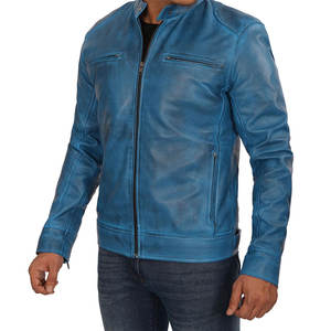 Vestes en cuir véritable d'hiver personnalisées pour hommes Vente en gros Arrivée d'hiver Vestes bombardier en cuir de vache à bas prix - Product Image 5