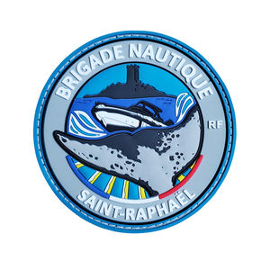 Écusson en caoutchouc avec logo personnalisé OEM Écussons en PVC souple gaufré en 3D Accessoire vestimentaire auto-adhésif Vêtements promotionnels avec logo personnalisé - Product Image 6