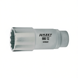 Hazet Long Metric Square <b>12</b>-<b>Point</b> <b>Socket</b> with Traction Profile 3/8'' - Product Image 2