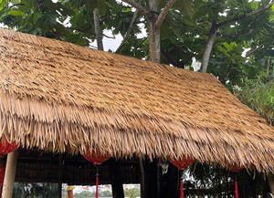 Tejas de paja sintéticas resistentes a la intemperie para patios, gazebos y restaurantes temáticos - Product Image 4