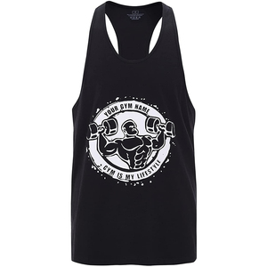 OEM Logo personnalisé Mode de haute qualité en coton/polyester Débardeur de musculation pour hommes - Product Image 5