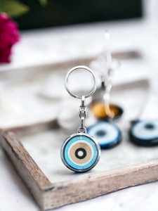 Fashion Carabiner Metal Sticker Keychain with Unique Enamelled Tips and 3D Shape - Product Image 4