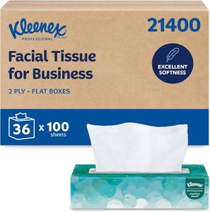 Pañuelos Faciales Kleenex Professional, 2 Capas, 100 Hojas/Caja, 36 Cajas/Caja de Cartón (21400) - Product Image 4