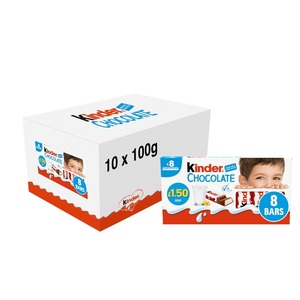Barra de Chocolate con Leche Kinder, Relleno de Crema Dulce, Textura Suave, Empaquetada Individualmente, Snack para Venta al por Menor y al por Mayor - Product Image 4