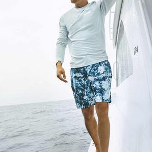 เสื้อตกปลาของผู้ชายผ้าโพลีเอสเตอร์แห้งเร็วป้องกันรังสียูวีแบบพอดีตัวสำหรับใส่ตกปลาแห้งเร็วป้องกัน UPF 50 - Product Image 2