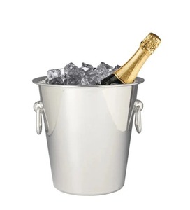 Hielera de Acero Inoxidable, Gran Demanda, en Oferta para Fiestas, Enfriador de Bebidas, Enfriador de Cócteles con Soporte para Hielo - Product Image 1