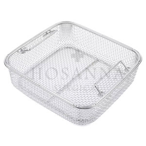 ตะกร้าถาดตาข่ายสำหรับฆ่าเชื้อทางการแพทย์ใช้ในการผ่าตัดตะกร้าถาดตาข่ายลวดสำหรับใช้ในการฆ่าเชื้อ - Product Image 1
