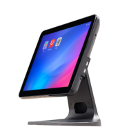 Sistema de Punto de Venta con Pantalla Táctil de 15.6 Pulgadas para Windows/Android, Caja Registradora para Tiendas Minoristas/Restaurantes con Inicio de Sesión por GMS y Reconocimiento de Venas de la Palma de la Mano