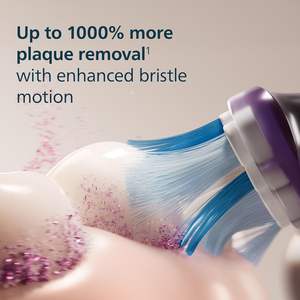 Têtes de brosse à dents électriques de rechange authentiques Philips Sonicare G3 Two-in-One, noires, lot de 2, HX9052/95 - Product Image 4