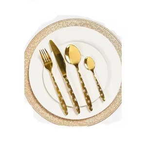 Ensemble de couverts en métal en acier inoxydable de qualité supérieure Vaisselle élégante pour la maison Hôtel et Restaurant - Product Image 4