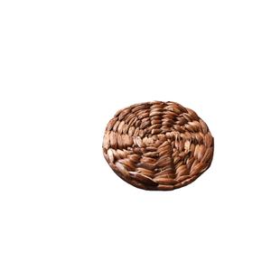 Creative Natural Woven Rattan Coasters <b>Placemats</b> <b>Wicker</b> Sea Grass Coasters Heat Resistant <b>Placemats</b> Table Pad Wholesale - Product Image 1