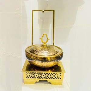 Plato de frotamiento profesional de acero inoxidable para Hotel, equipo de Catering, juego de Buffet, calentador de alimentos usado, plato de frotamiento para bodas y fiestas - Product Image 2