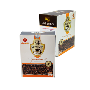 Polvo de café 24H (caja blanca) Venta superior Sabor distintivo utilizado como regalo ISO HACCP Embalaje personalizado de Vietnam - Product Image 5