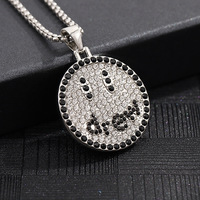 Chaîne de pull de marque haut de gamme, style automne-hiver, avec pendentif cheval ange
