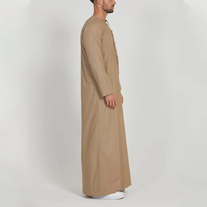 Thobes pour hommes adultes en coton de haute qualité, longueur au sol, séchage rapide, personnalisables - Vente en gros, service OEM - Product Image 2