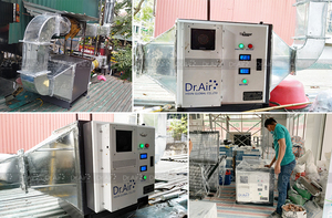 Purificateur de fumée de cuisine électrostatique Dr.Air KT6000 de qualité supérieure: composants de haute qualité pour le contrôle industriel de la fumée et des odeurs - Product Image 6