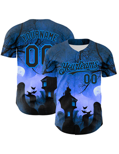 Venta al por mayor camiseta de béisbol logotipo personalizado equipo uniforme abotonado camisa bordada malla transpirable ropa deportiva de fábrica - Product Image 4