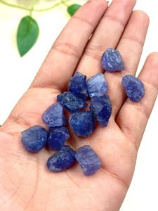 Meilleure qualité meilleure vente taille personnalisée pierre brute de tanzanite naturelle pierres précieuses calibrées en vrac à vendre par le vendeur indien - Product Image 2
