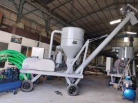 Sistema di trasporto pneumatico automatico chicchi di caffè grano prezzo di fabbrica nastro trasportatore nastro trasportatore di estrazione alimentare nastro trasportatore