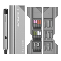 Kit d'outils rotatifs électriques sans fil UF-TOOLS UF-407005, 46 en 1, mini-meuleuse sans fil, 25000 tr/min, 5 vitesses, pour la sculpture DIY
