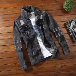 Personnaliser Élégant Jeans Lavés Homme Vestes 100% Coton Denim Hommes Vestes Premium Veste En Gros Pour Les Hommes - Product Image 3