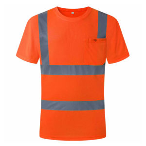 เสื้อเชิ๊ตผู้ชายแขนสั้นสำหรับใส่ทำงานเสื้อเชิ๊ตผู้ชายเสื้อเซฟตี้ระบายอากาศได้ดีมองเห็นได้ชัดเจนดีไซน์ใหม่ล่าสุดมีแบรนด์ - Product Image 1