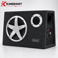 Subwoofer de voiture Mega Power 10 pouces, 180W RMS, 1200W de crête, 4 ohms, 89dB, auto-amplifié, pour améliorer le son du véhicule