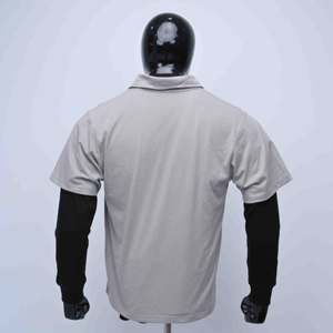 Camiseta de Manga Doble para Hombre, Sublimada con Estampado Personalizado, de Nailon/Acrílico, Antiarrugas, Casual, de Secado Rápido y Transpirable, Precio al por Mayor - Product Image 6