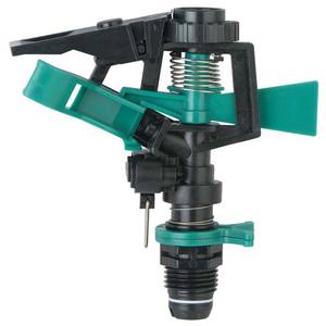 <span class=keywords><strong>Aspersor</strong></span> giratorio <span class=keywords><strong>de</strong></span> Metal con accionamiento <span class=keywords><strong>de</strong></span> engranajes 360 para jardín y Agricultura, Riego por impulso <span class=keywords><strong>de</strong></span> agua para granja - Product Image 1