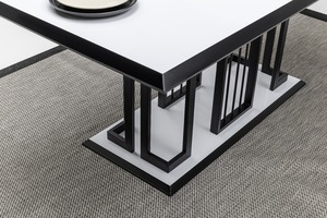 Chaise de salle à manger moderne extensible en acier inoxydable pour appartement ferme maison hôtel villa salles à manger ensembles de meubles - Product Image 5