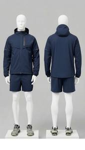 Chándales Deportivos para Hombre con Bolsillos con Cremallera Funcionales, Reflectantes, con Impresión Digital Personalizada y Marca Propia, Venta al Por Mayor de Fábrica - Product Image 3